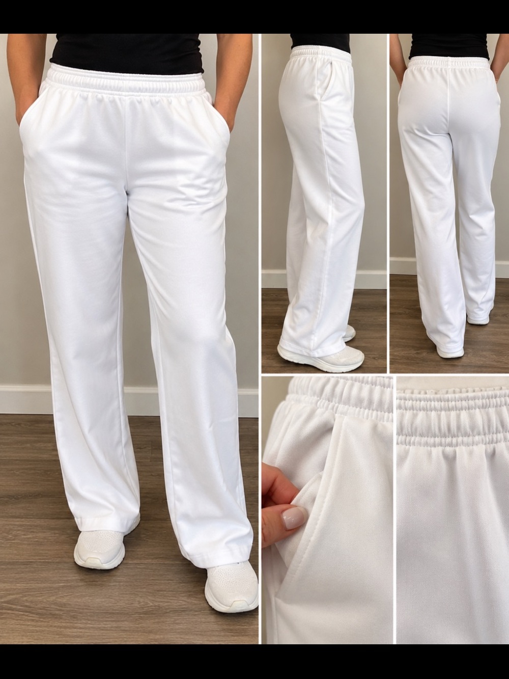 Womens Sweatpants Casual Wide Leg Baggy Lounge Pants -XL